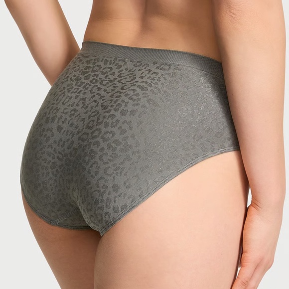 Victoria's Secret Seamless High-Leg Brief Panty Expedition Green XL NEW - Picture 4 of 6